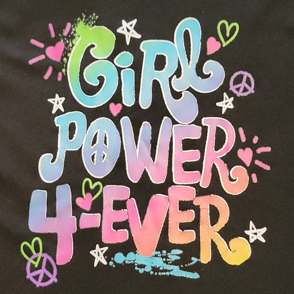 Danskin "Girl Power 4-Ever" Graphic Tee